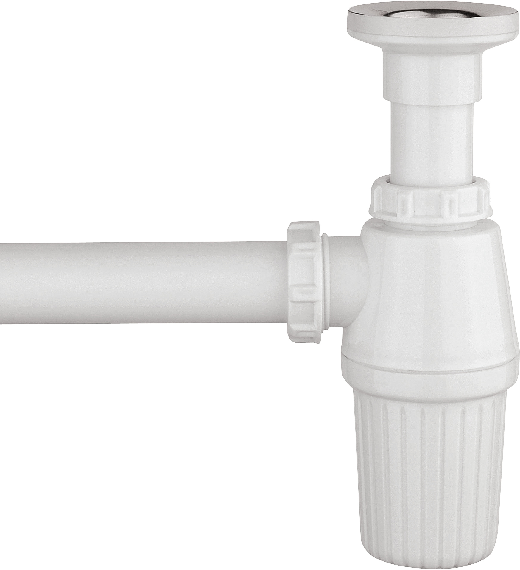 Сифон для раковины VitrA A45109 32 мм, бутылочный, белый