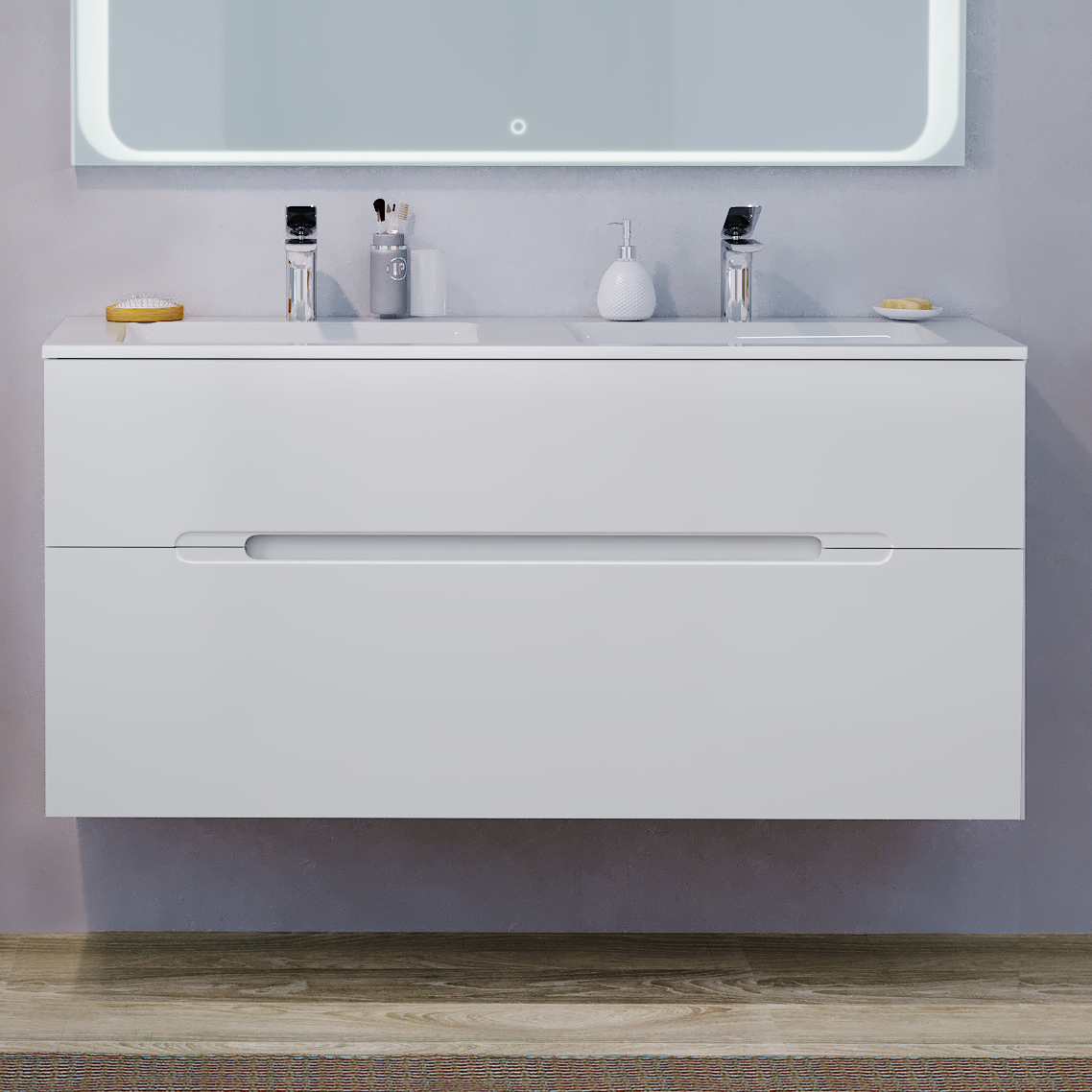 Тумба под раковину без столешницы Jorno Modul 120