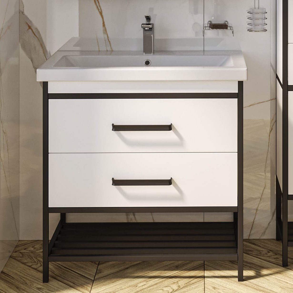 Тумба под раковину без столешницы Sanflor Норд 80