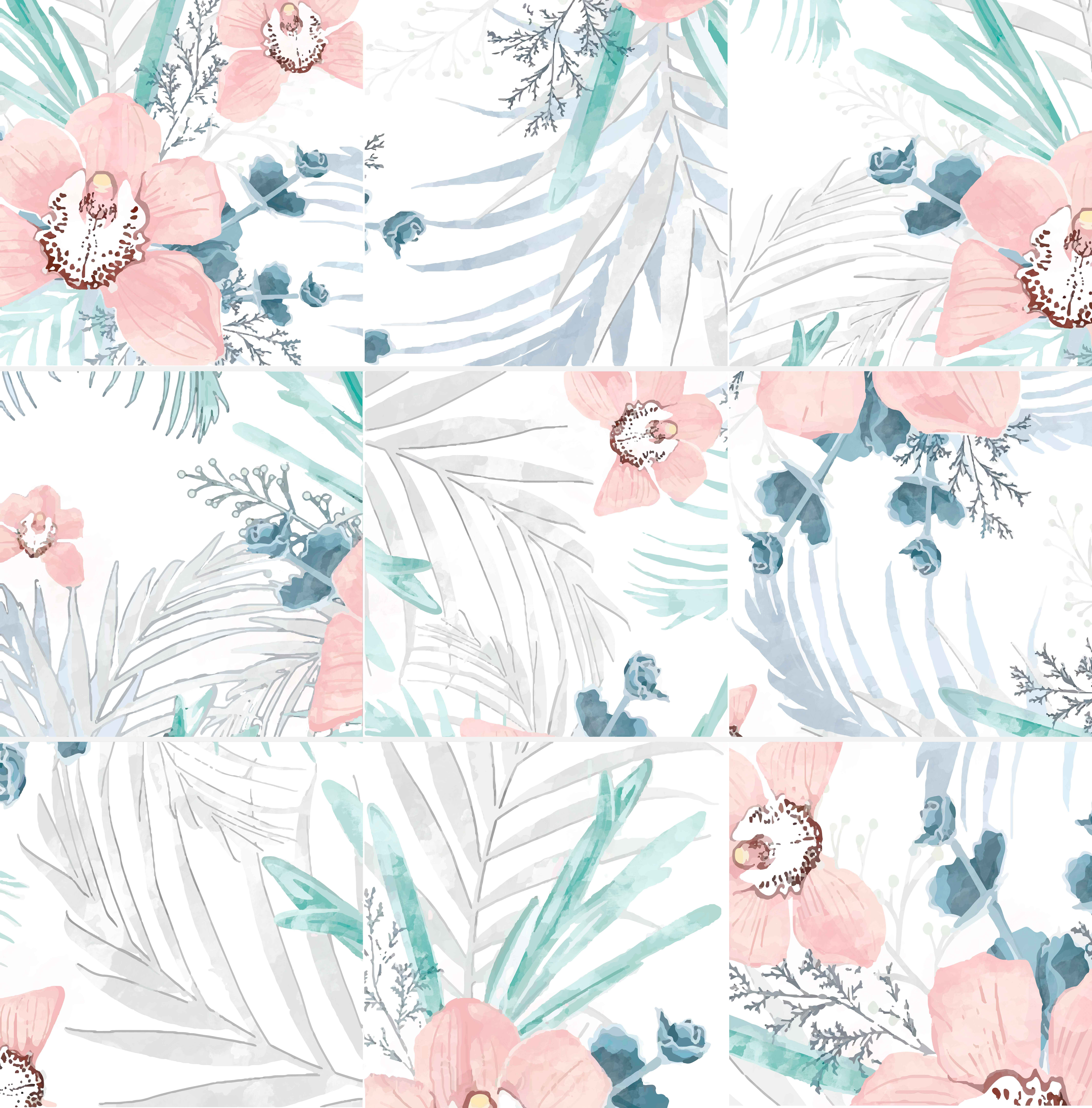 Декор Creto Carpet Aurora Skyline матовый, 20х60 (комплект из 3 шт.)