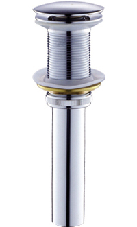 Донный клапан для раковины SantiLine SL-106 без перелива, хром