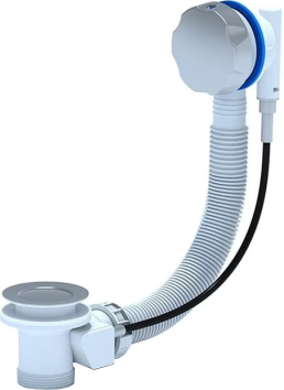 Слив-перелив для ванны Эстет ФР-00000825 50 мм, полуавтомат, хром