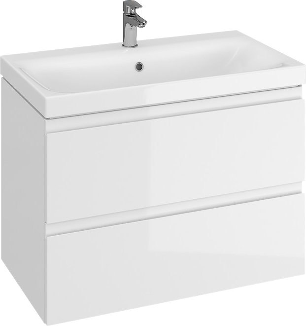 Тумба с раковиной Cersanit Moduo 80