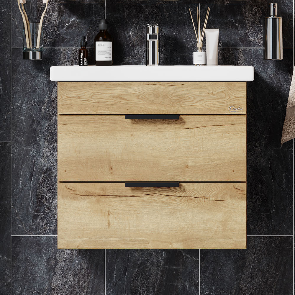 Тумба под раковину без столешницы Onika Легран 60.13 дуб галифакс