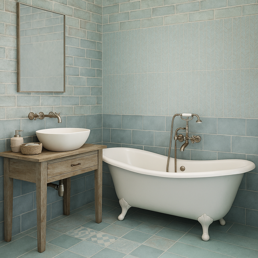 Antonetti blue wall 02 10х30 010101004536