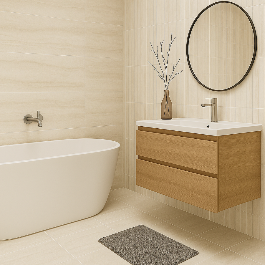 Rhodes beige wall 03 25х60 (1-й сорт) 010100001527