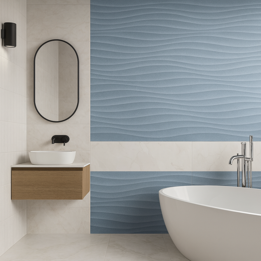 Monocolor sugar blue wall 01 25х60 (1-й сорт) 010100001538