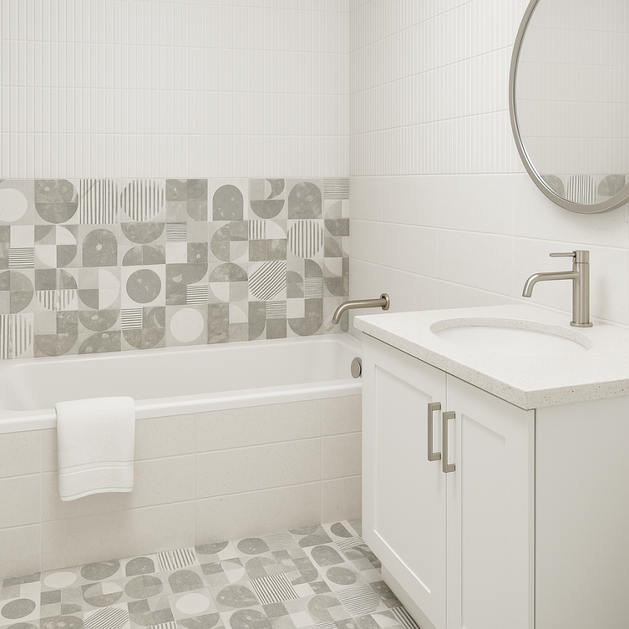 Lane grey wall 02 25х60 (1-й сорт) 010100001540