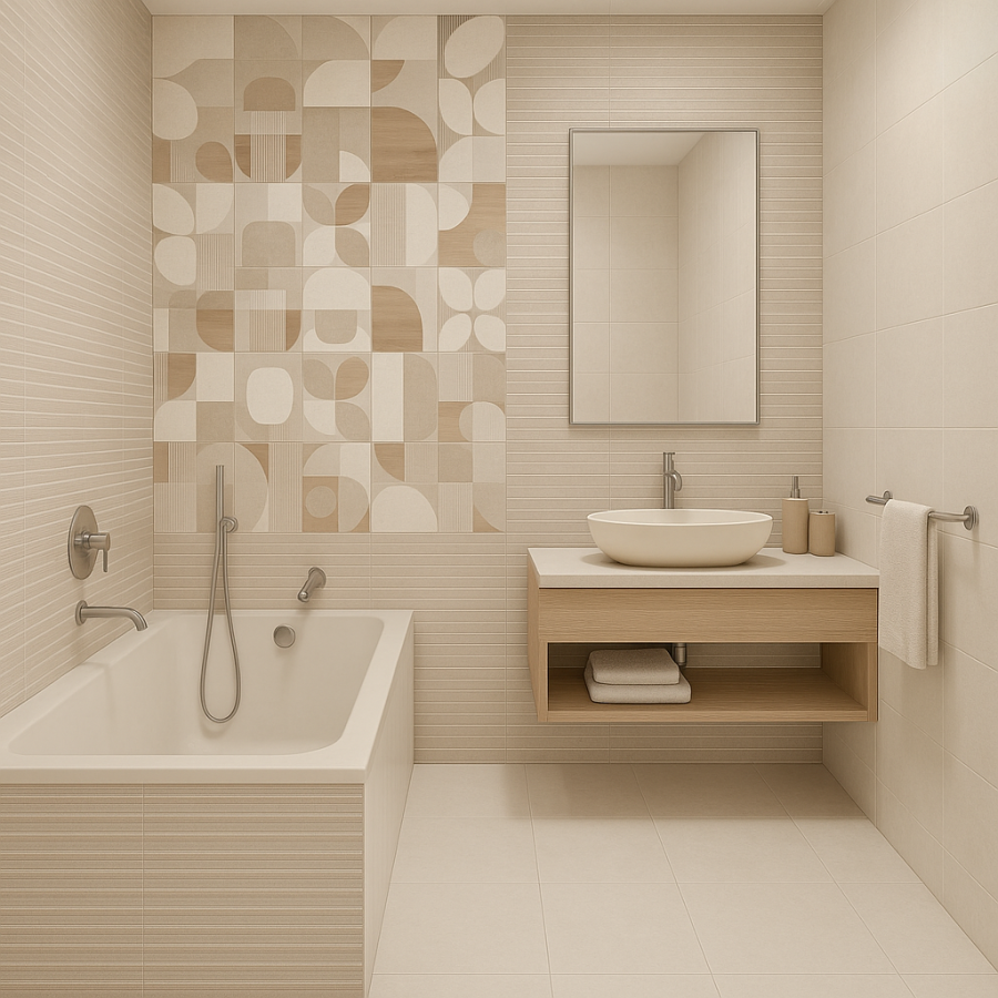 Pinto beige wall 03 25х60 (1-й сорт) 010100001520