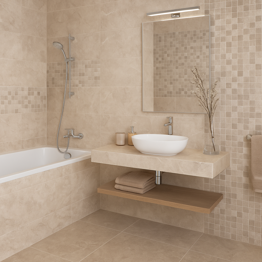 Joy beige wall 04 25х60 (1-й сорт) 010100001525