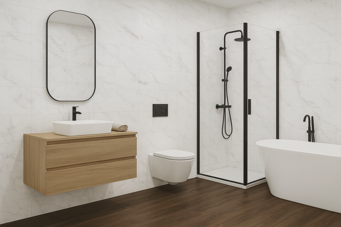 Керамическая плитка Керамин Мармур 7 60х30 306114