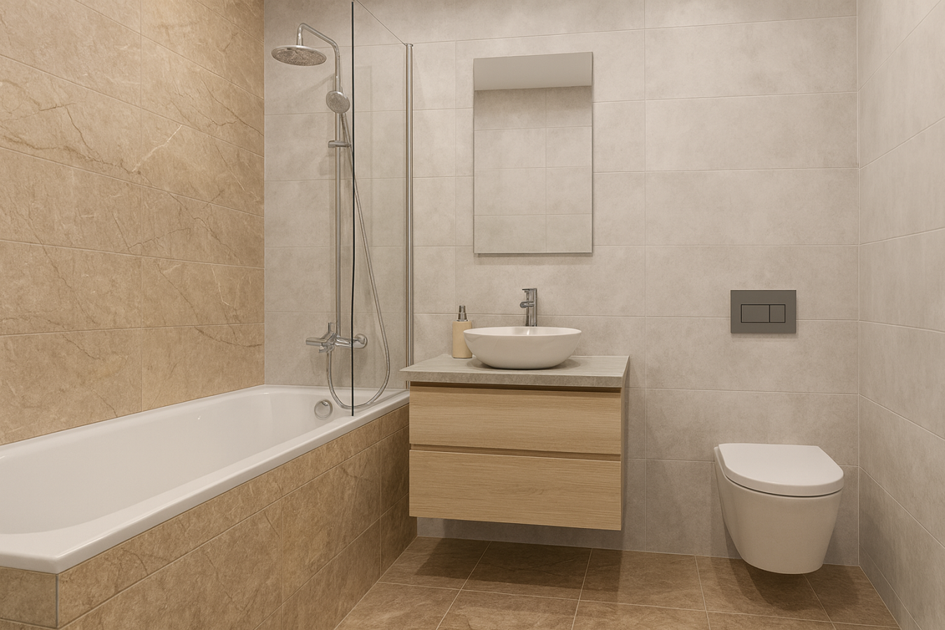 Андорра светло-коричневая люкс 30x60 настенная УТ-00016363