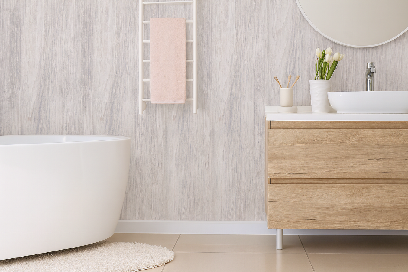 Дерево розовое 2700х250х9мм