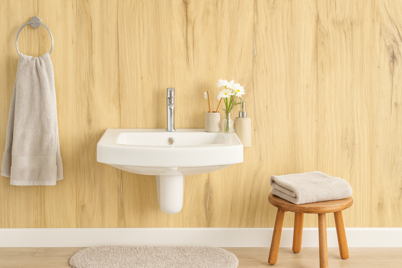 Дуб Флагтафф песочный 2700x500x9 мм