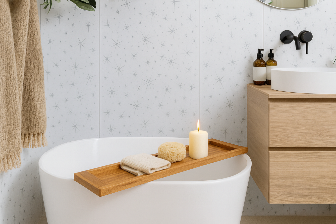 Звездопад голография 2600х250х8мм