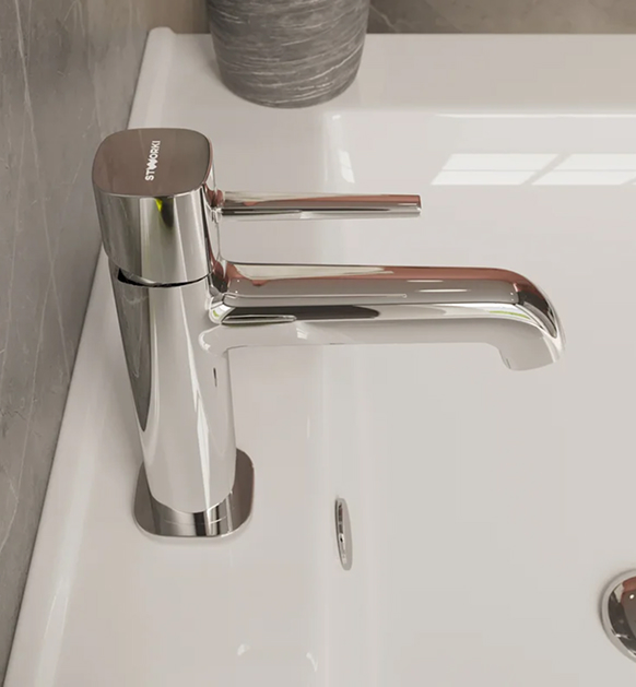 Смеситель для раковины STWORKI Эстерсунд S31010CR хром