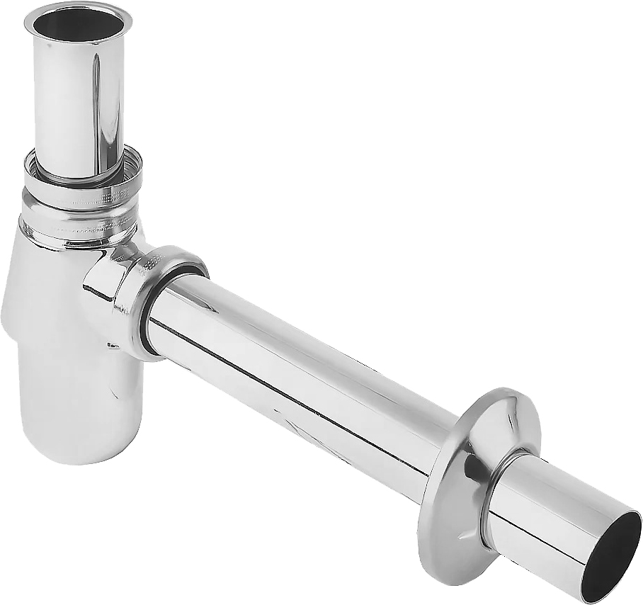 Сифон для раковины Viega 5753 32 мм, бутылочный, хром