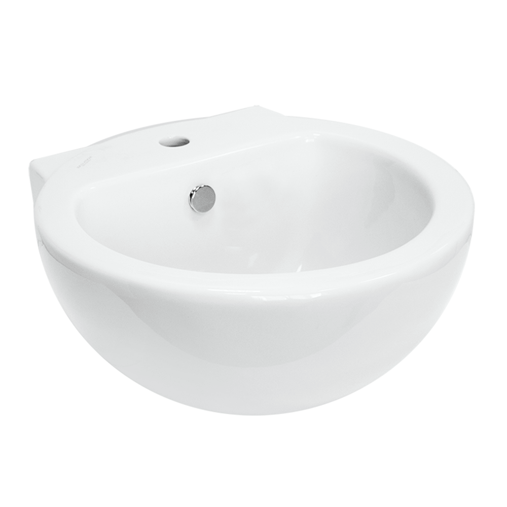 Раковина подвесная Sanita luxe Art luxe WB.PD/Art/50-C/WHT.G/S1 48 белая, круглая