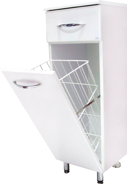 Тумба Onika Каприз 30.17 с 1 ящиком и бельевой корзиной