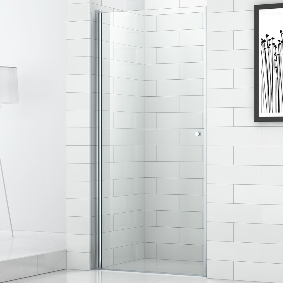 Душевая дверь в нишу Cezares Eco O-B-1-70-C-Cr стекло прозрачное