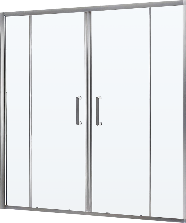 Шторка на ванну BelBagno Uno VF 2 170/145 C Cr