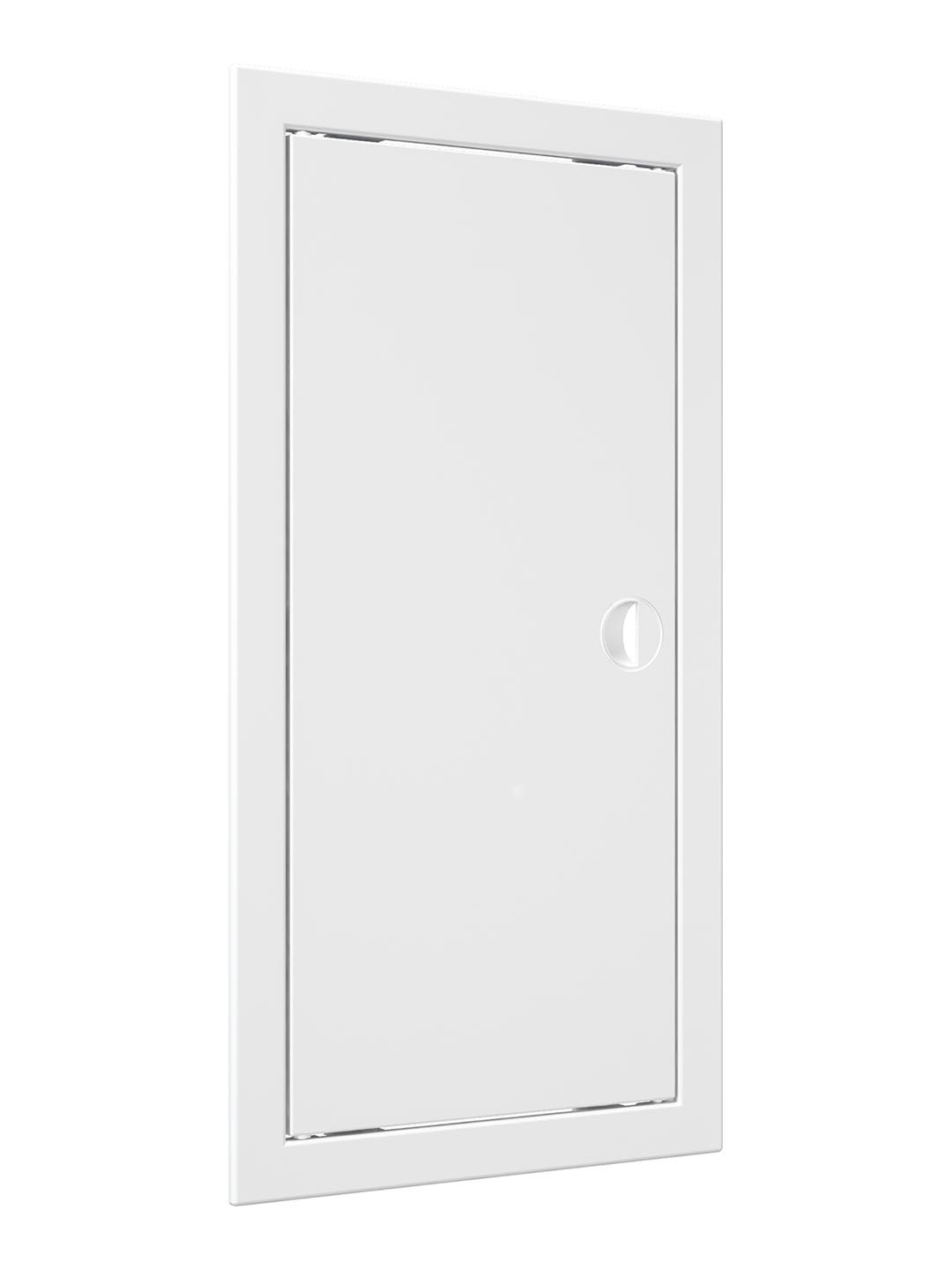 Ревизионный люк Evecs Л2040Р 218x418 мм, с ручкой, белый, пластик