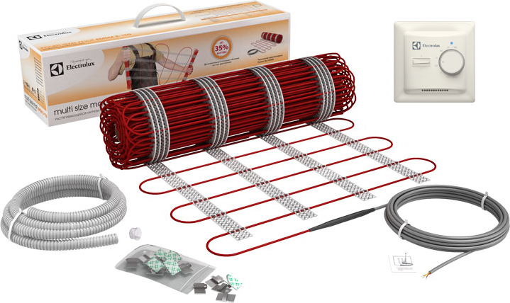 Теплый пол Electrolux Multi Size Mat EMSM 2-150-4 растягивающийся + терморегулятор