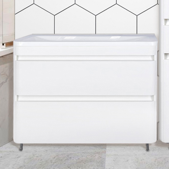 Тумба под раковину без столешницы Style Line Атлантика 100 Люкс Plus, напольная, антискрейч