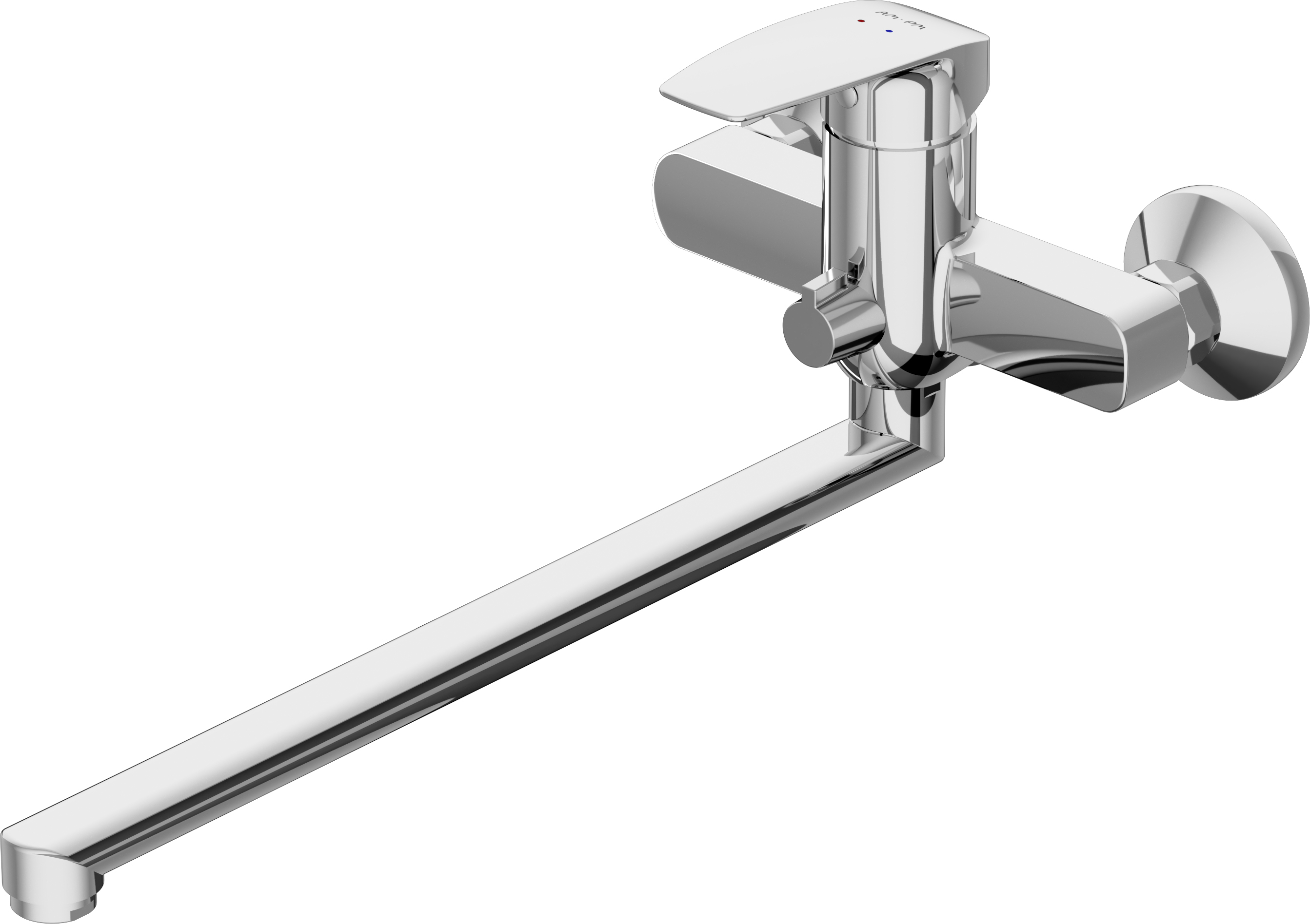 Смеситель с длинным изливом для ванны AM.PM Tender F45A90000