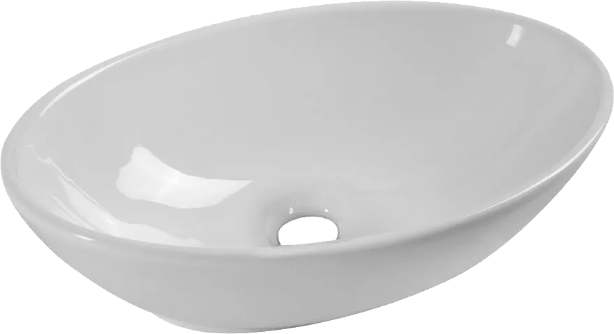 Накладная раковина BelBagno BB1147 52 белая, овальная, фаянс