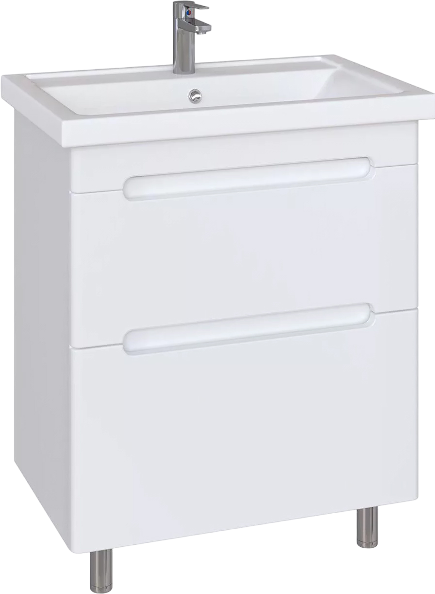 Тумба с раковиной SanStar Адель 70 напольная