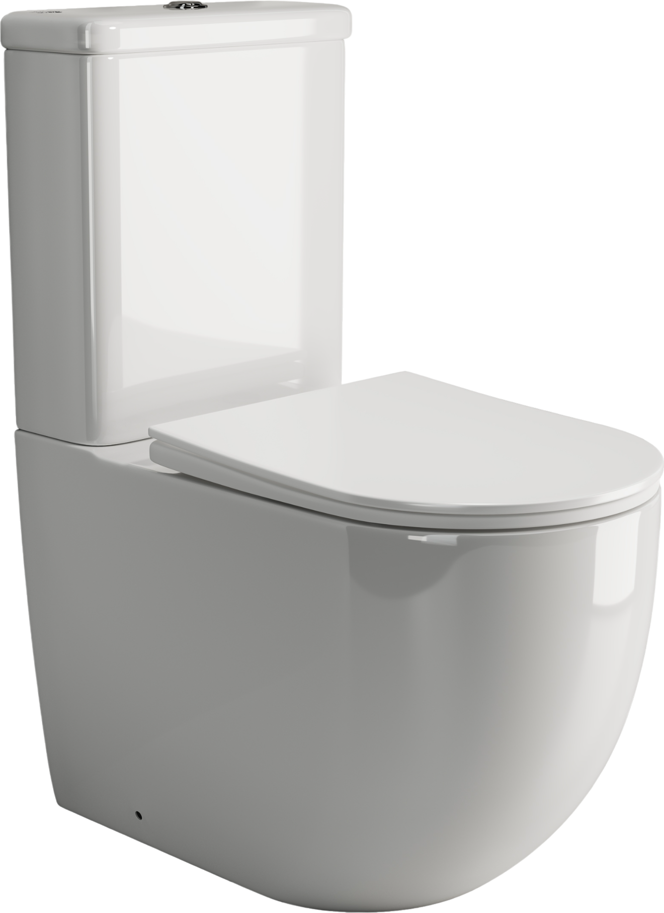 Унитаз-компакт напольный Ceramicanova Mia Rimless CN1801