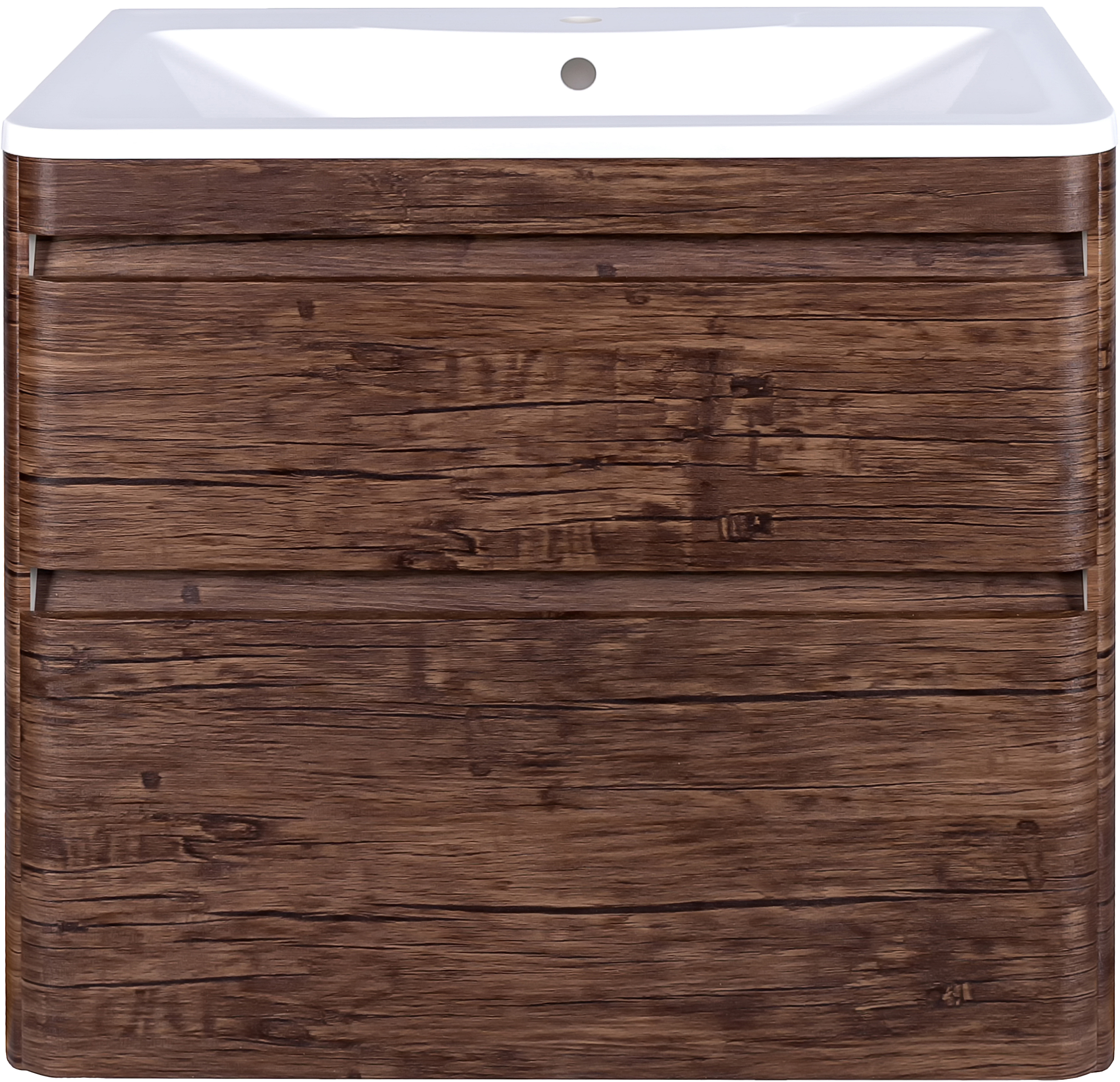 Тумба под раковину без столешницы Style Line Атлантика 90 Люкс Plus, подвесная, старое дерево