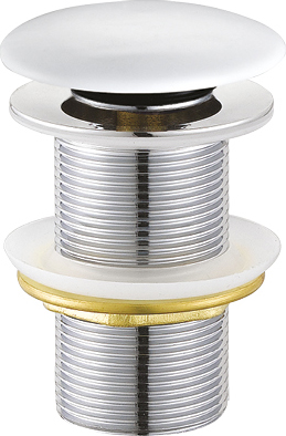 Донный клапан для раковины Creavit SF032-B без перелива, белый