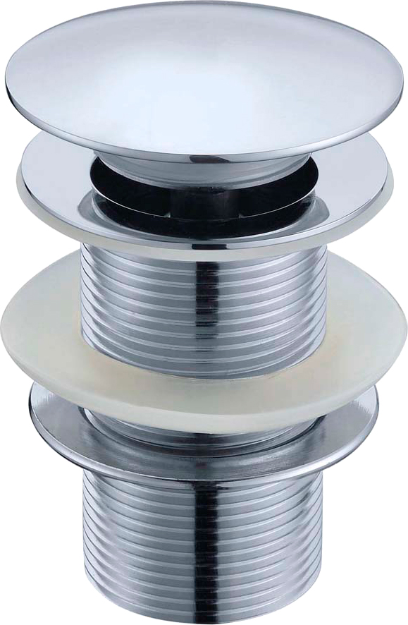 Донный клапан для раковины Boheme Brillante 612 без перелива, хром