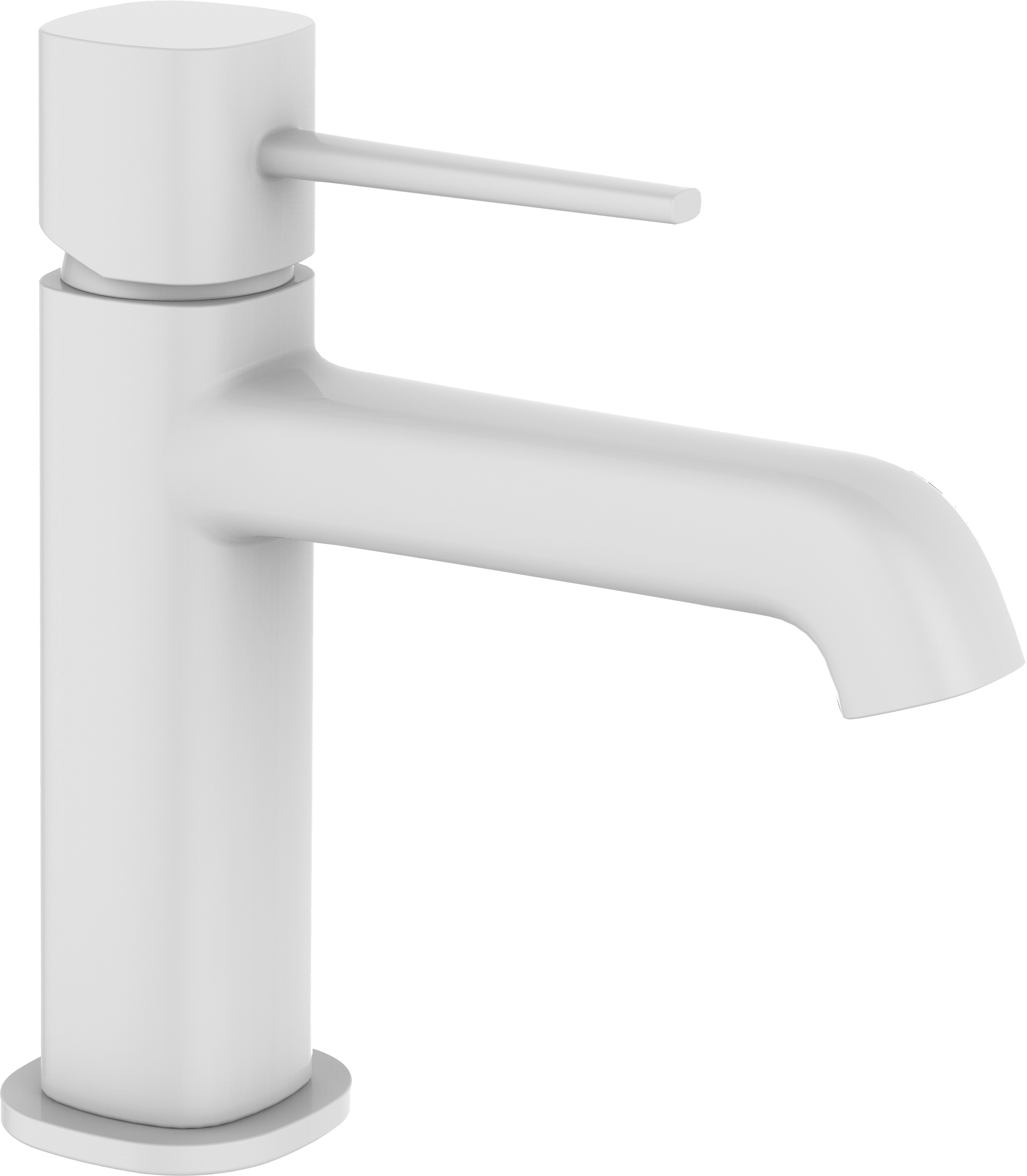 Смеситель для раковины Orange Karl M05-021W белый