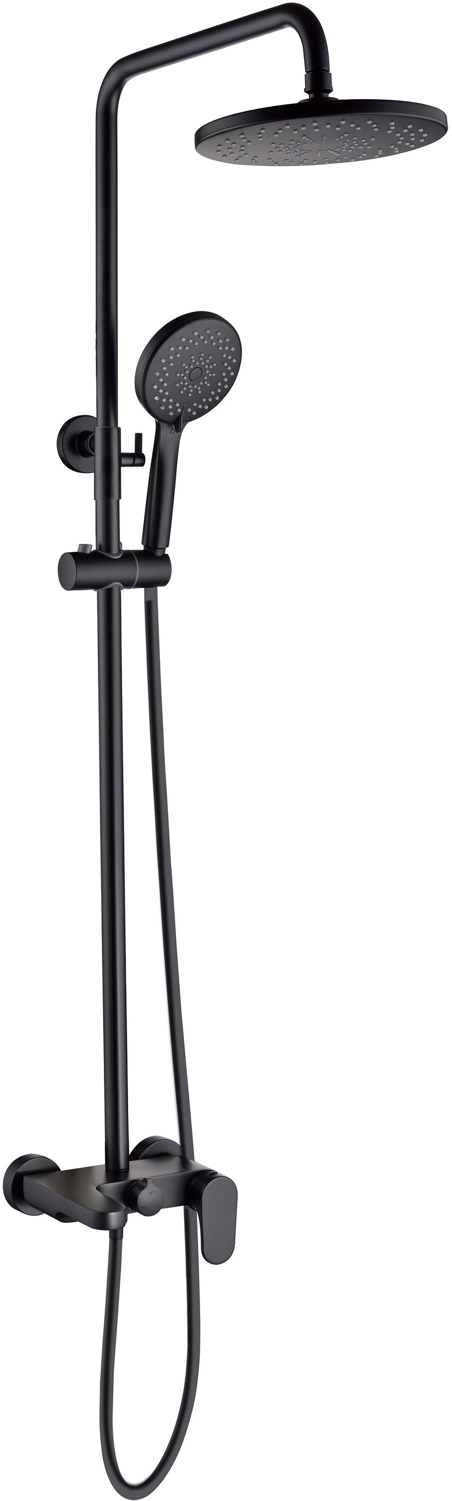 Душевая стойка Boheme Spectre 458-B чёрная