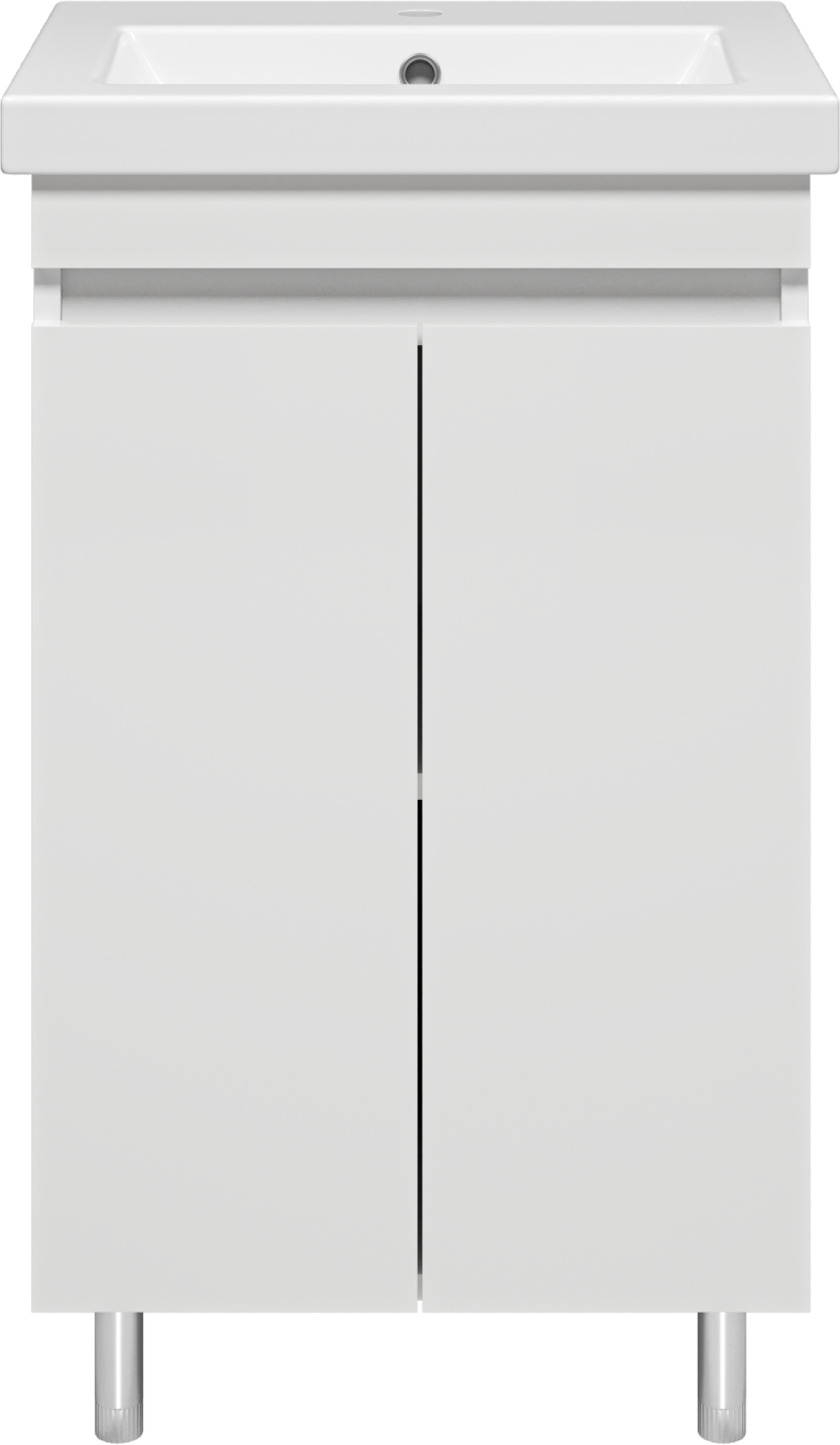 Тумба под раковину без столешницы Misty Енисей 50 2 двери