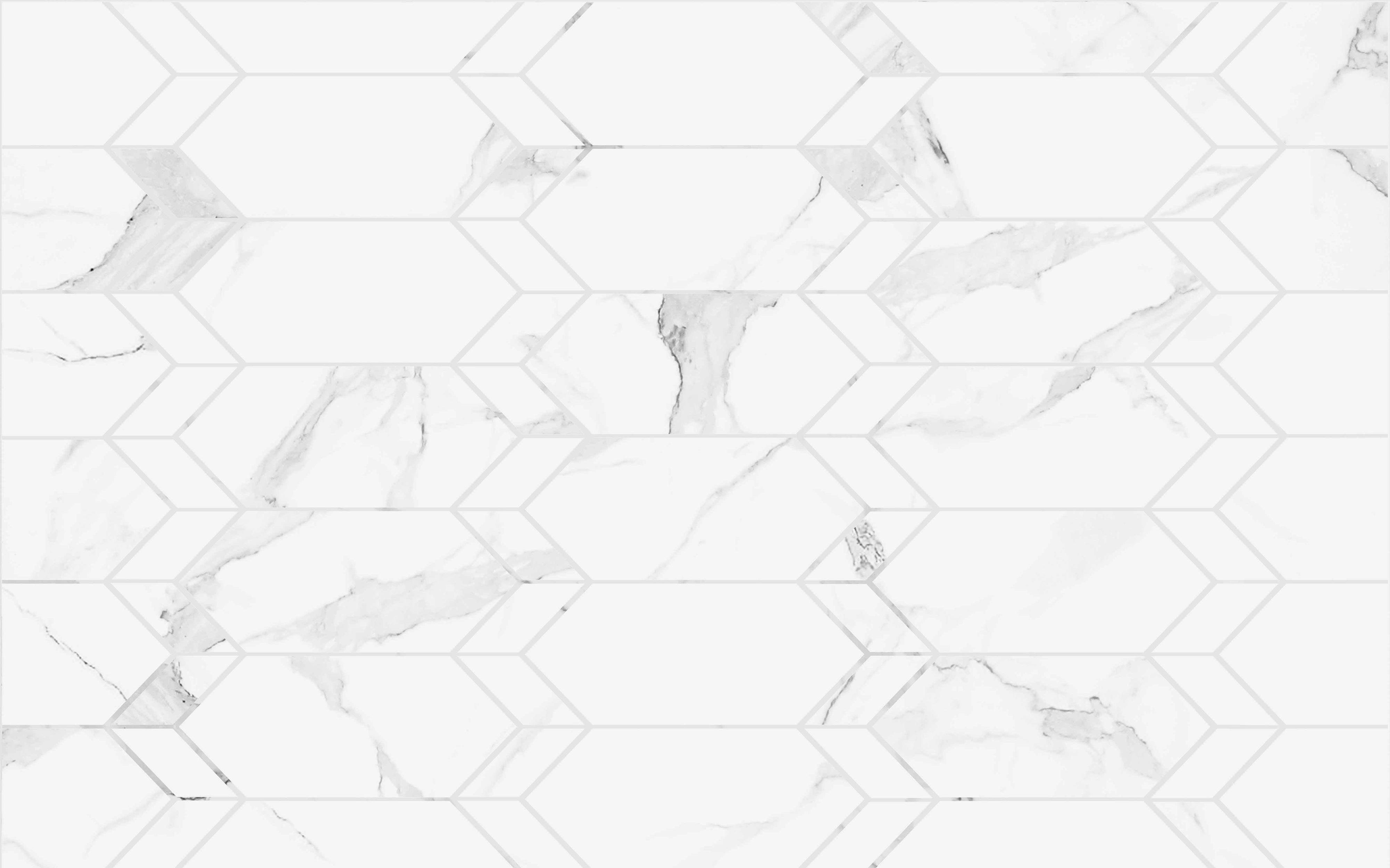 Керамическая плитка настенная Creto Purity Mosaic матовая, 25x40