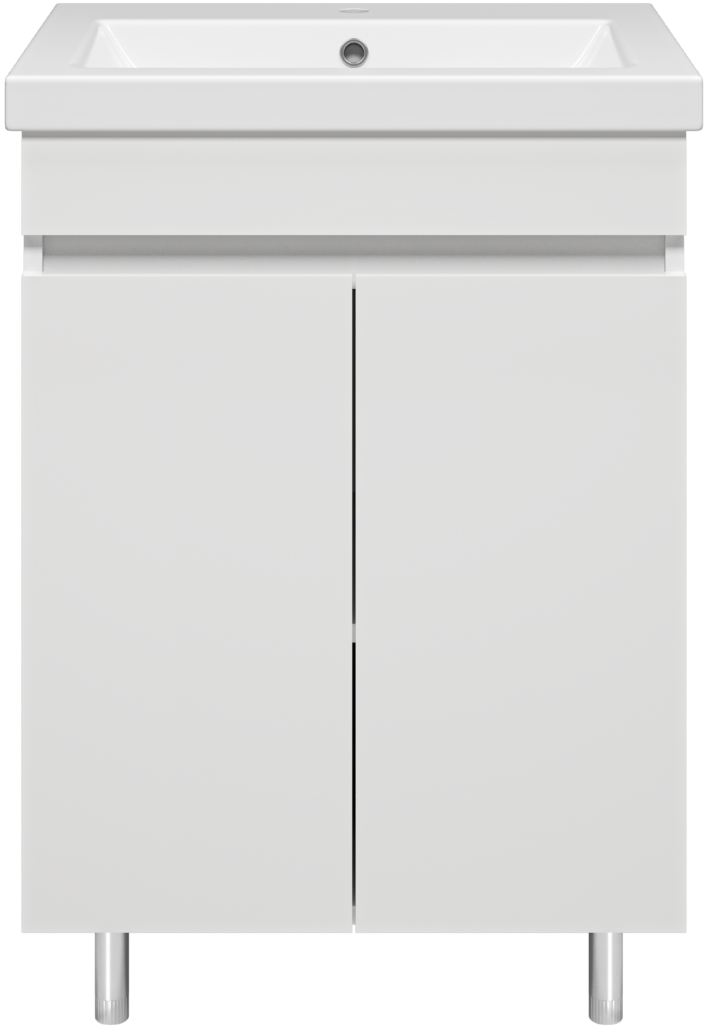 Тумба под раковину без столешницы Misty Енисей 60 2 двери