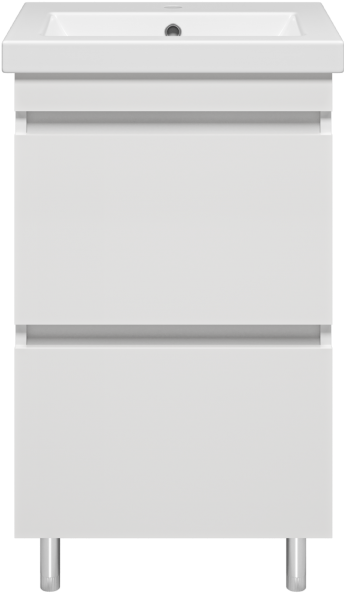 Тумба с раковиной Misty Енисей 50 2 ящика