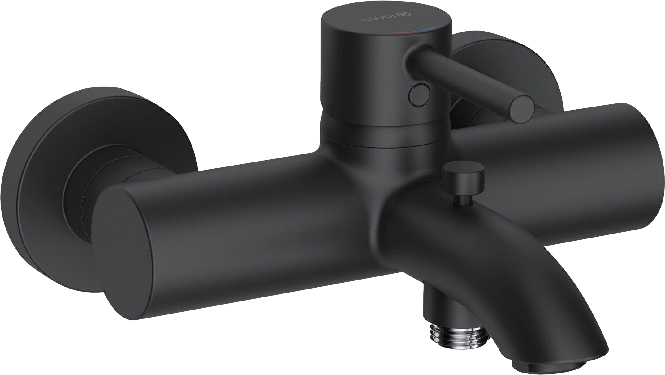 Смеситель для ванны с душем Kludi Bozz 386913976 черный матовый