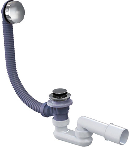 Слив-перелив Triton CK60PF 52 мм, полуавтомат, хром