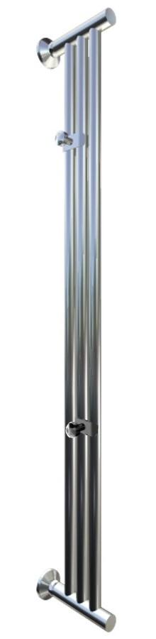 Полотенцесушитель водяной Тругор Хорда Хорда120*18 120x5 см, глянцевый хром, лесенка