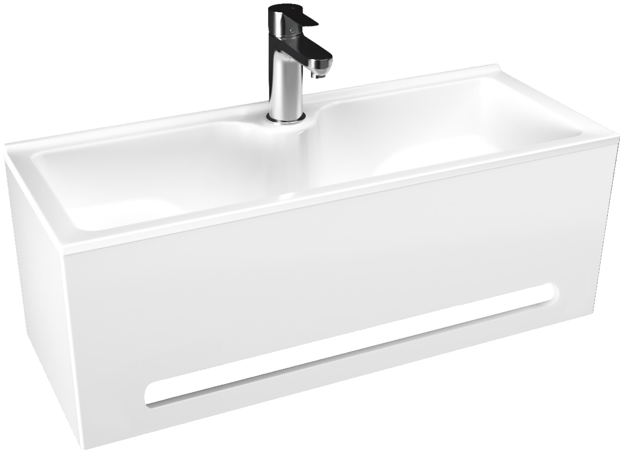 Тумба с раковиной 1MarKa Tiny S 50