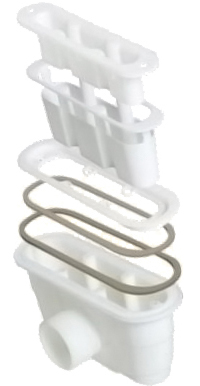 Сифон для поддона Cezares TRAY-AS-01 белый