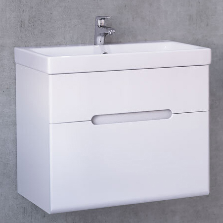 Тумба под раковину без столешницы Jorno Moduo Slim 60, подвесная