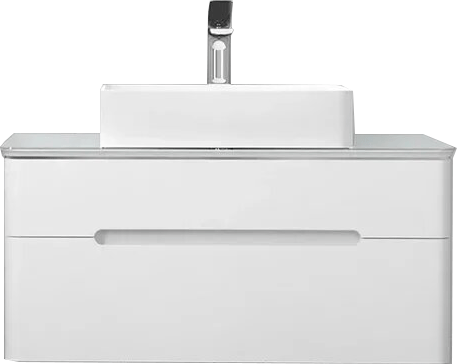 Тумба с раковиной Jorno Bosko 100, подвесная