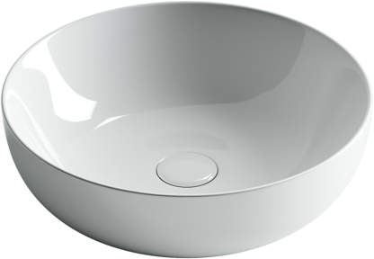 Накладная раковина Ceramicanova Element CN5024 42 белая, круглая