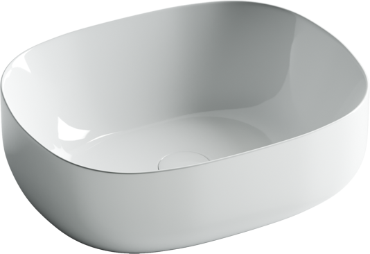 Накладная раковина Ceramicanova Element CN6018 46 белая, овальная